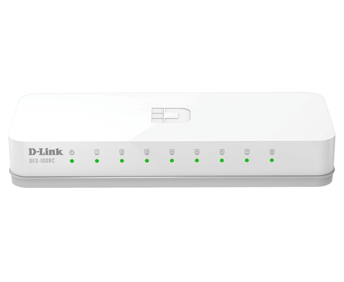 سوئیچ شبکه 8 پورت دی لینک مدل DES-1008C