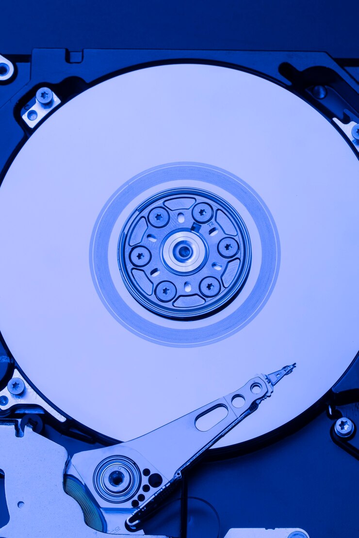 hard-drive-blue-light